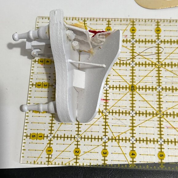 Vintage Wooden Musical Christmas Tree Ornaments Set Instrument Piano 10 Piece - Picture 15 of 15